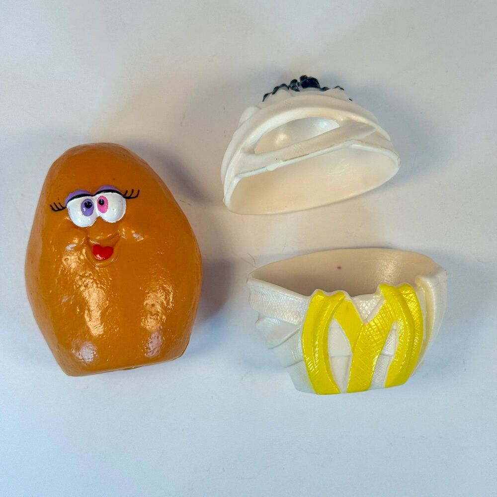 1992 Set of 4 McDonalds Halloween McNugget Nugget Buddies Happy Meal Toys | 90s - Picture 9 of 10